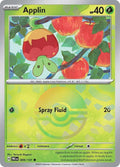 Applin [Poke Ball] #9 Pokemon Prismatic Evolutions image 0