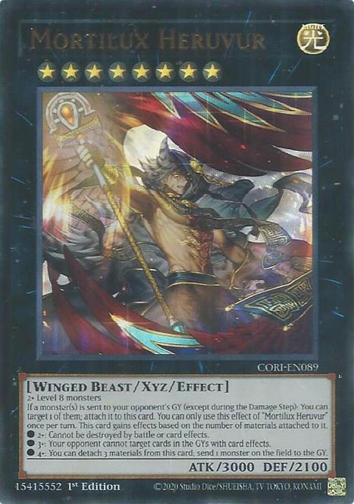 Mortilux Heruvur CORI-EN089 YuGiOh Chaos Origins