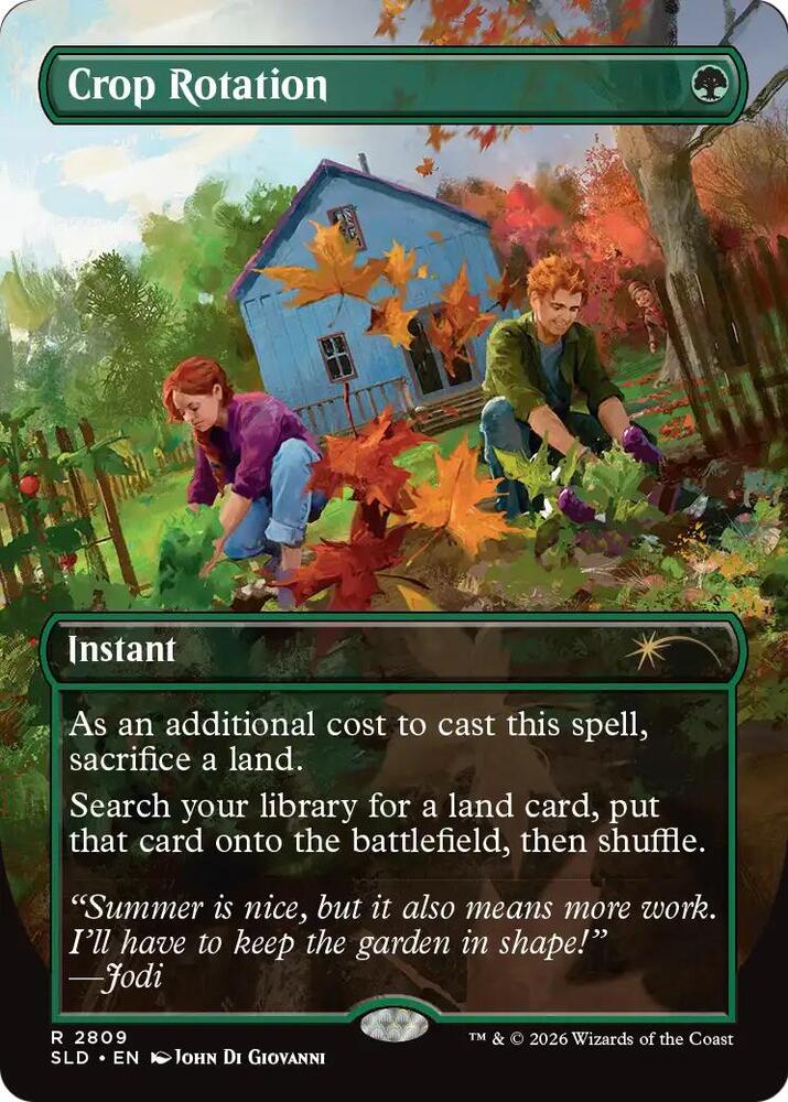 Crop Rotation #2809 Magic Secret Lair Drop