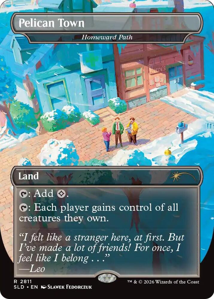 Pelican Town - Homeward Path #2811 Magic Secret Lair Drop