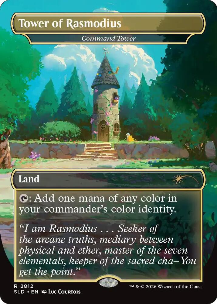 Tower Of Rasmodius - Command Tower #2812 Magic Secret Lair Drop
