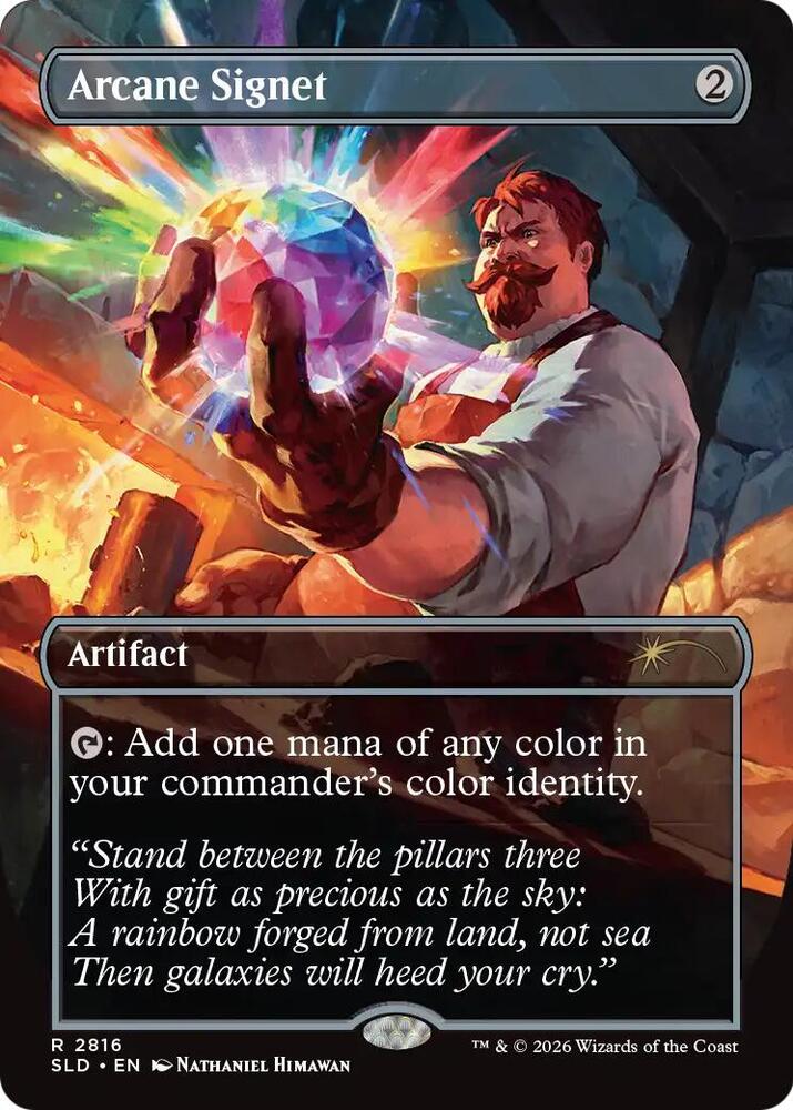 Arcane Signet #2816 Magic Secret Lair Drop