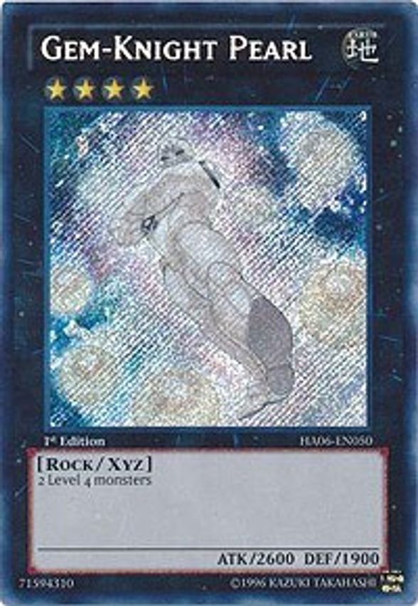 Gem-Knight Pearl [1st Edition] HA06-EN050 image 0