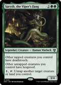 Saryth, the Viper's Fang #185 Magic Murders at Karlov Manor Commander image 0