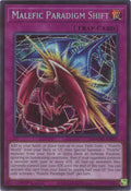 Malefic Paradigm Shift [SR] MAMO-EN025 YuGiOh Magnificent Monsters
