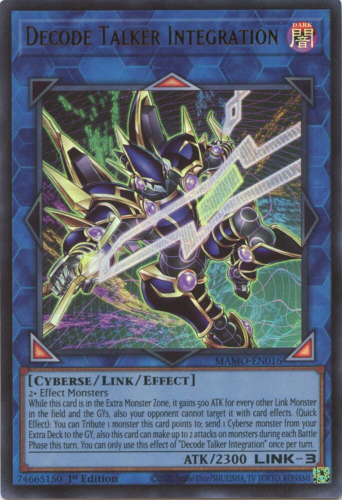 Decode Talker Integration MAMO-EN016 YuGiOh Magnificent Monsters