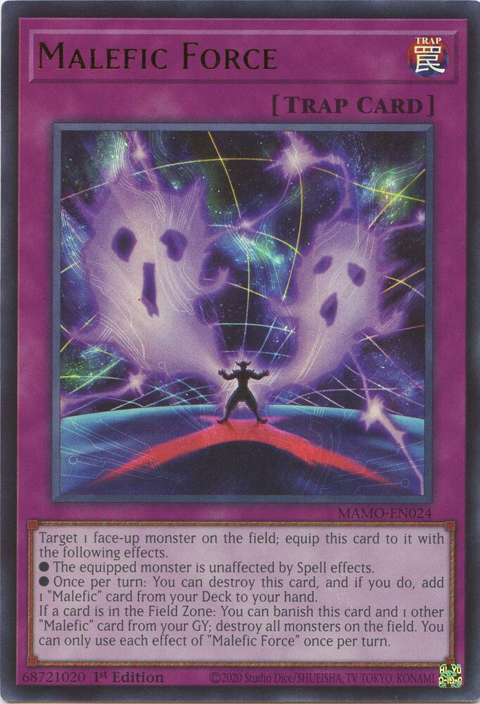 Malefic Force MAMO-EN024 YuGiOh Magnificent Monsters
