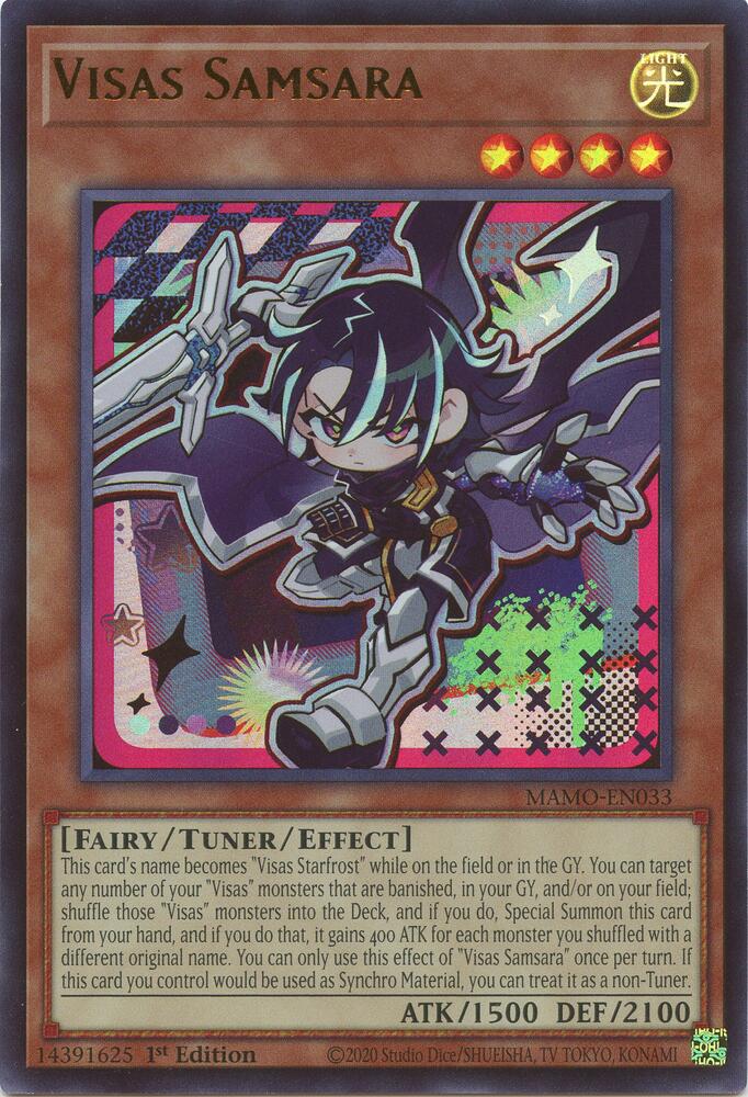 Visas Samsara MAMO-EN033 YuGiOh Magnificent Monsters
