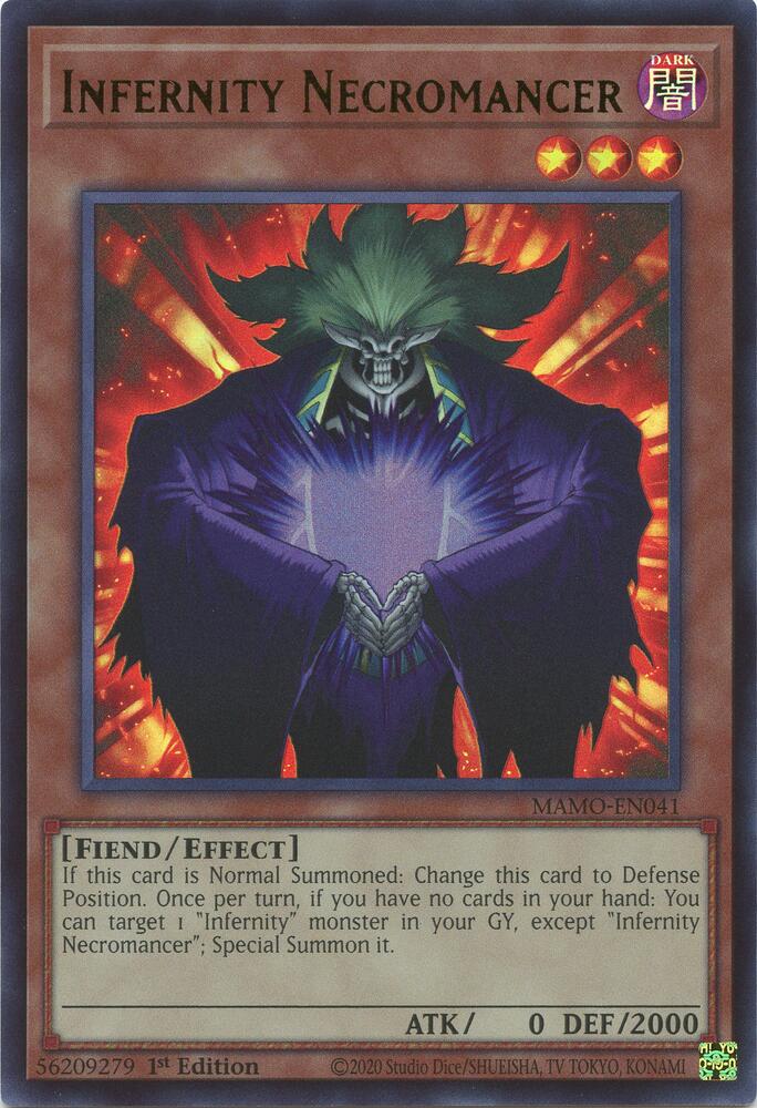 Infernity Necromancer MAMO-EN041 YuGiOh Magnificent Monsters