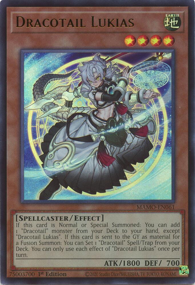 Dracotail Lukias MAMO-EN061 YuGiOh Magnificent Monsters