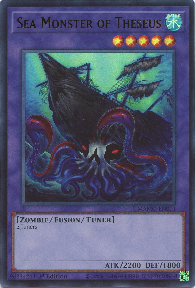 Sea Monster of Theseus MAMO-EN071 YuGiOh Magnificent Monsters