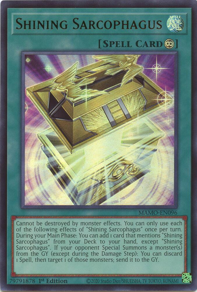 Shining Sarcophagus MAMO-EN096 YuGiOh Magnificent Monsters