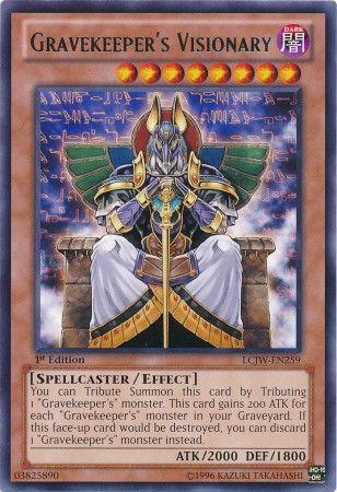 Gravekeeper's Visionary LCJW-EN259 [1st Edition] YuGiOh Legendary Collection 4 image 0