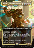 Karn, Gilded Guardian [Borderless] #316 Magic Reality Fracture