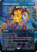Sublime Epiphany [Borderless Foil] #163 Magic Special Guests