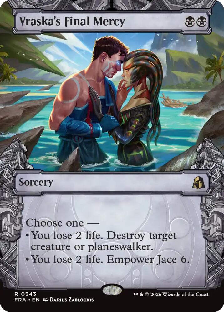 Vraska's Final Mercy [Showcase] #343 Magic Reality Fracture
