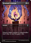 Terminal Criticism [Borderless Foil] #366 Magic Reality Fracture