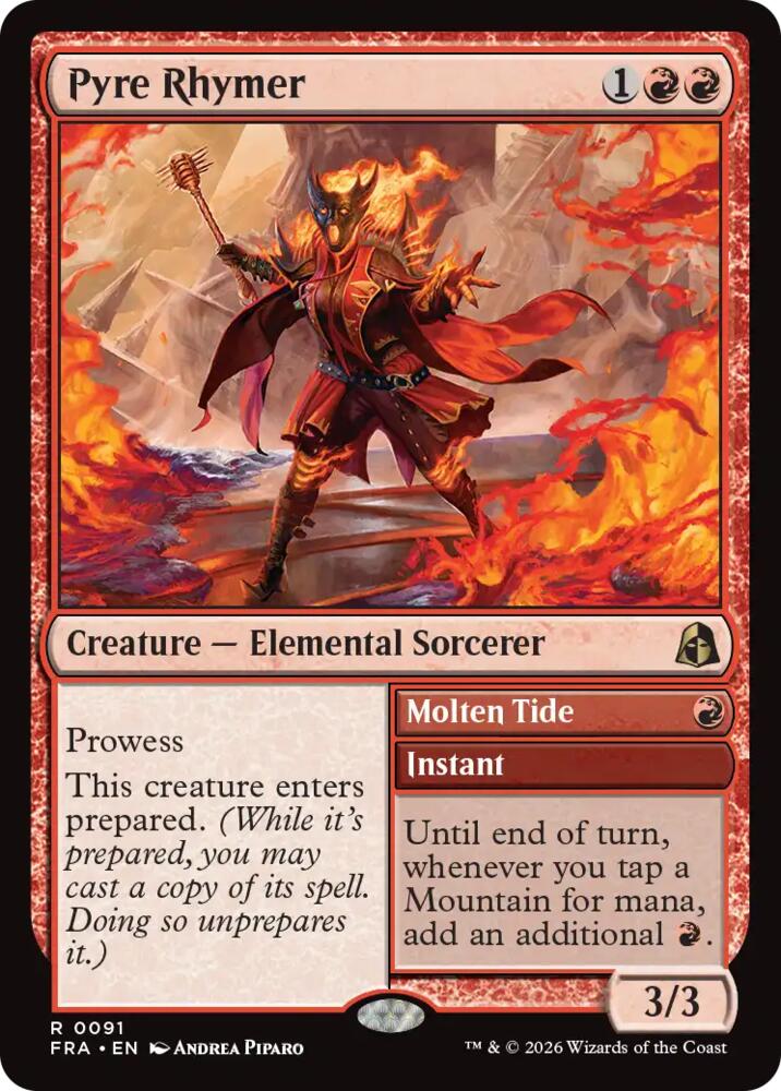 Pyre Rhymer #91 Magic Reality Fracture