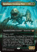 Rendmaw, Creaking Nest [Borderless Foil] #5 Magic DSC image 0