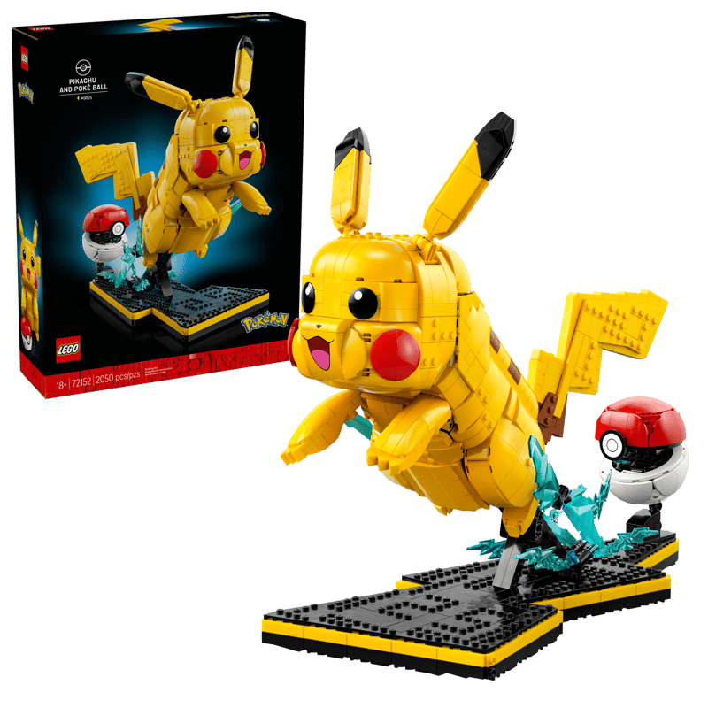 LEGO Pokemon Pikachu and Poké Ball #72152