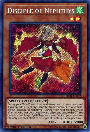 Disciple of Nephthys [Secret Rare] HISU-EN002 image 0
