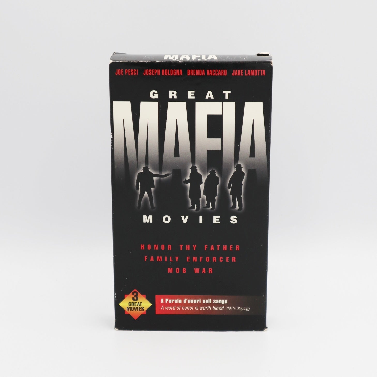 Great Mafia Movies Honor Thy Father - Family Enforcer - Mob War VHS image 0