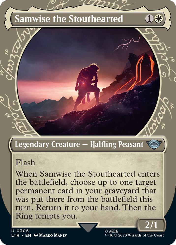Samwise the Stouthearted [Showcase] #306 Magic Lord of the Rings image 0