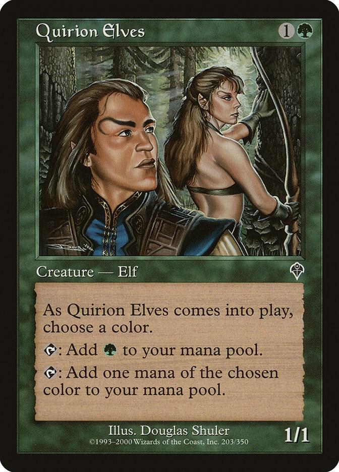Quirion Elves #203 Magic Invasion