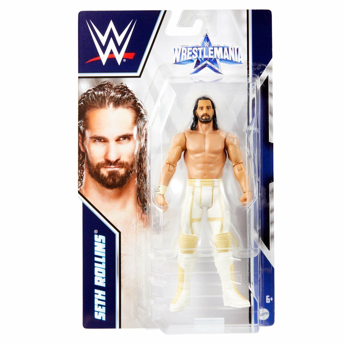WWE Seth Rollins - Wresltemania Basic 8" Action Figure image 0