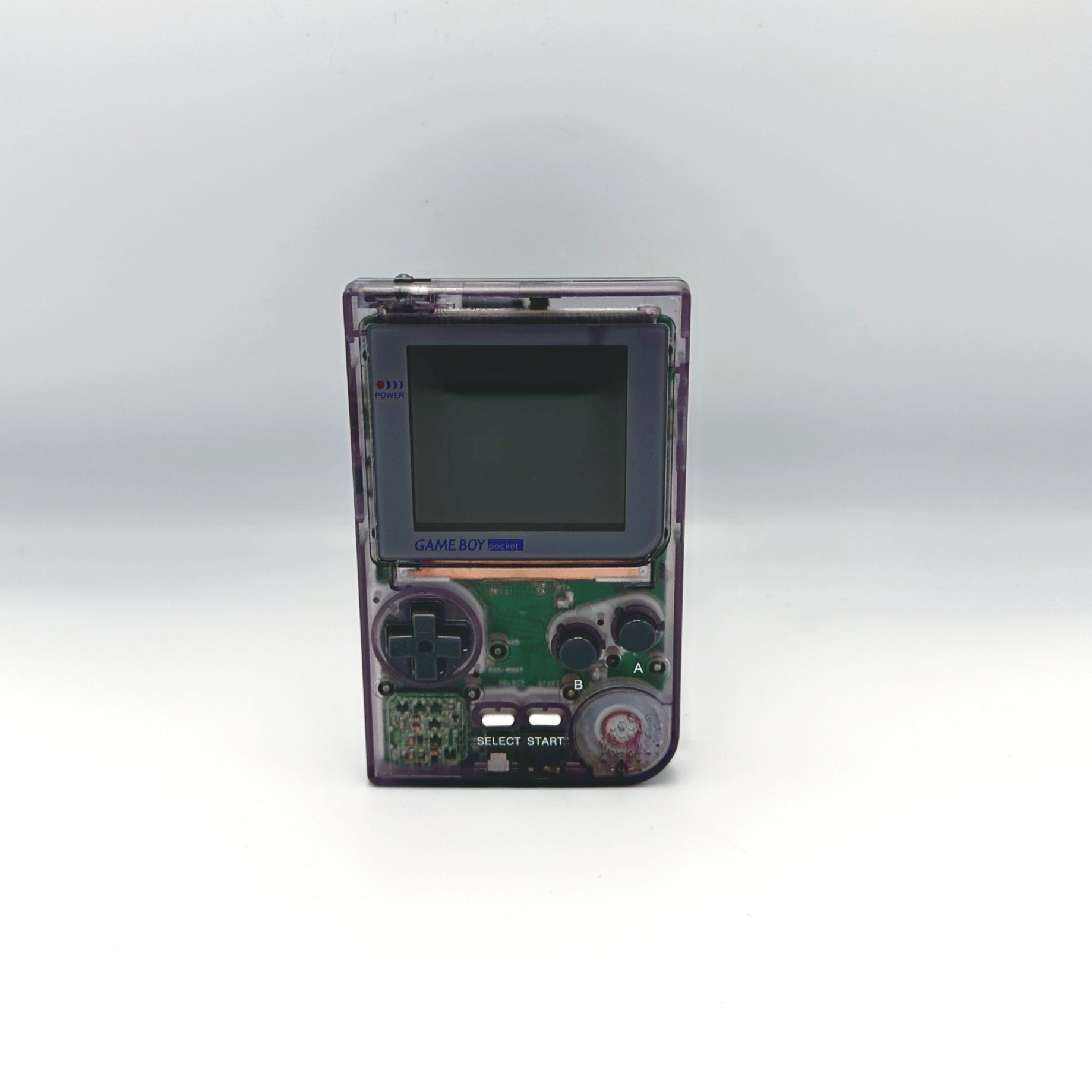 Gamboy Pocket Clear Purple [Modded] image 0