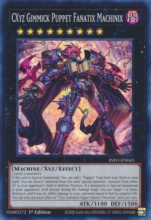 CXyz Gimmick Puppet Fanatix Machinix INFO-EN043 image 0