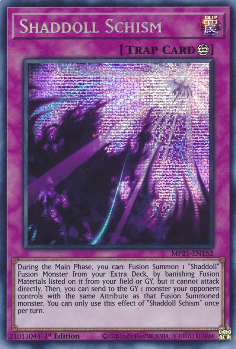 Shaddoll Schism [PSR] MP21-EN152 image 0