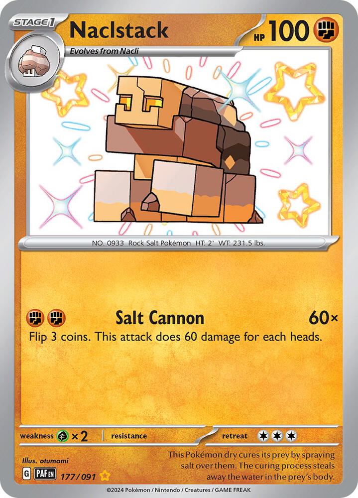 Naclstack #177 Pokemon Paldean Fates image 0