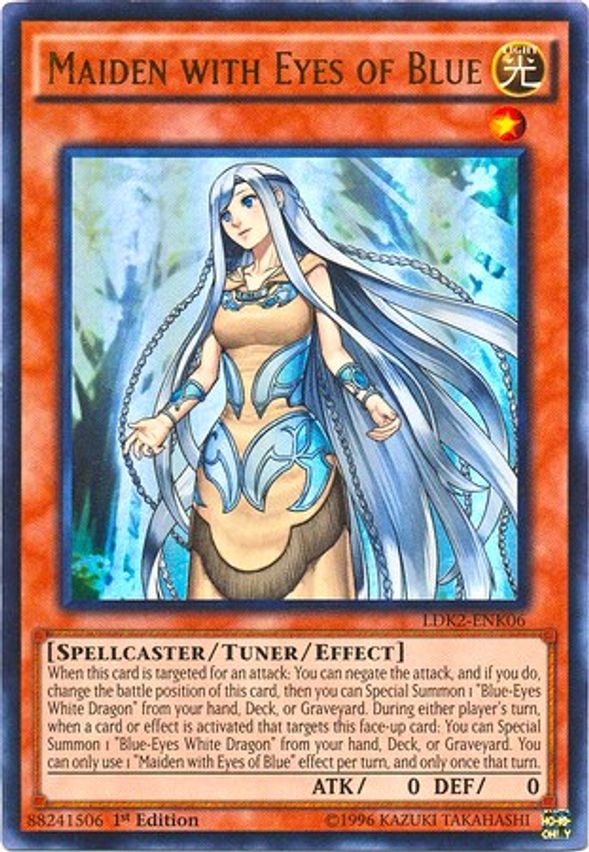 Maiden With Eyes Of Blue [1st Edition] LDK2-ENK06 image 0