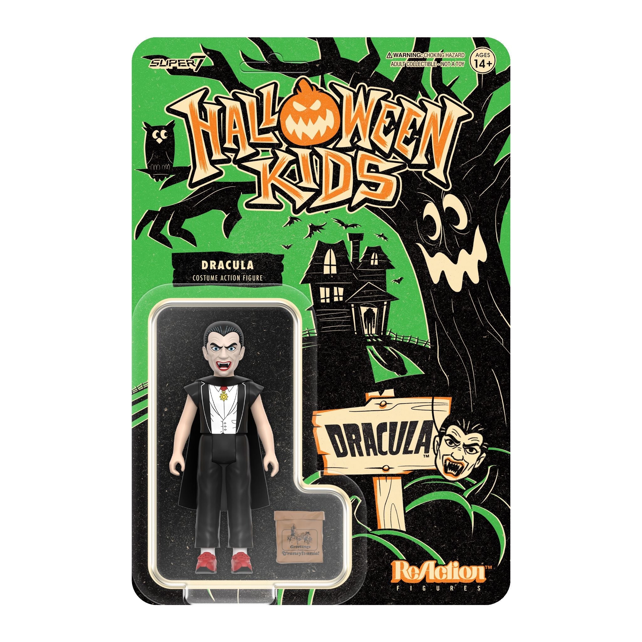 Super7 Halloween Kids ReAction Figures Dracula Boy (Universal Monsters) image 0