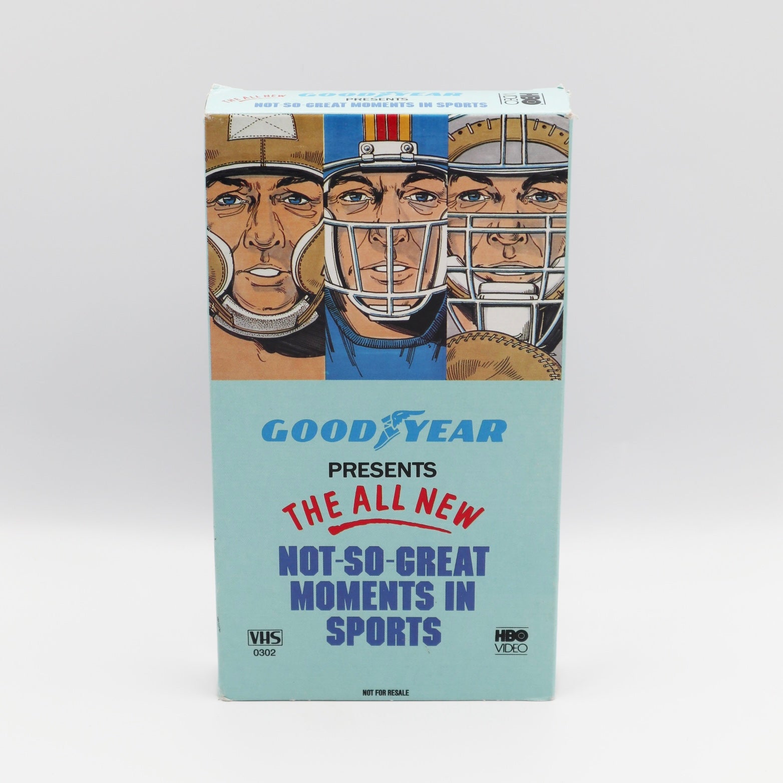 The All New Not-So-Great Moments In Sports VHS (1988) image 0