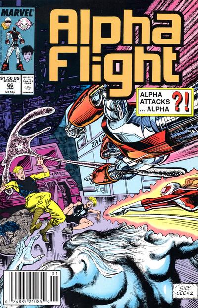 Alpha Flight #66 (1989) image 0