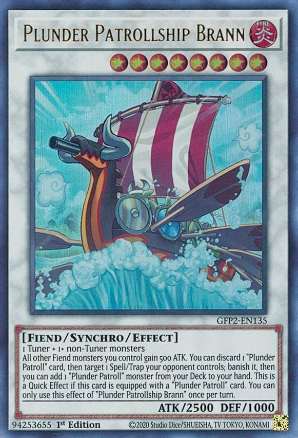 Plunder Patrollship Brann [1st Edition] GFP2-EN135 image 0