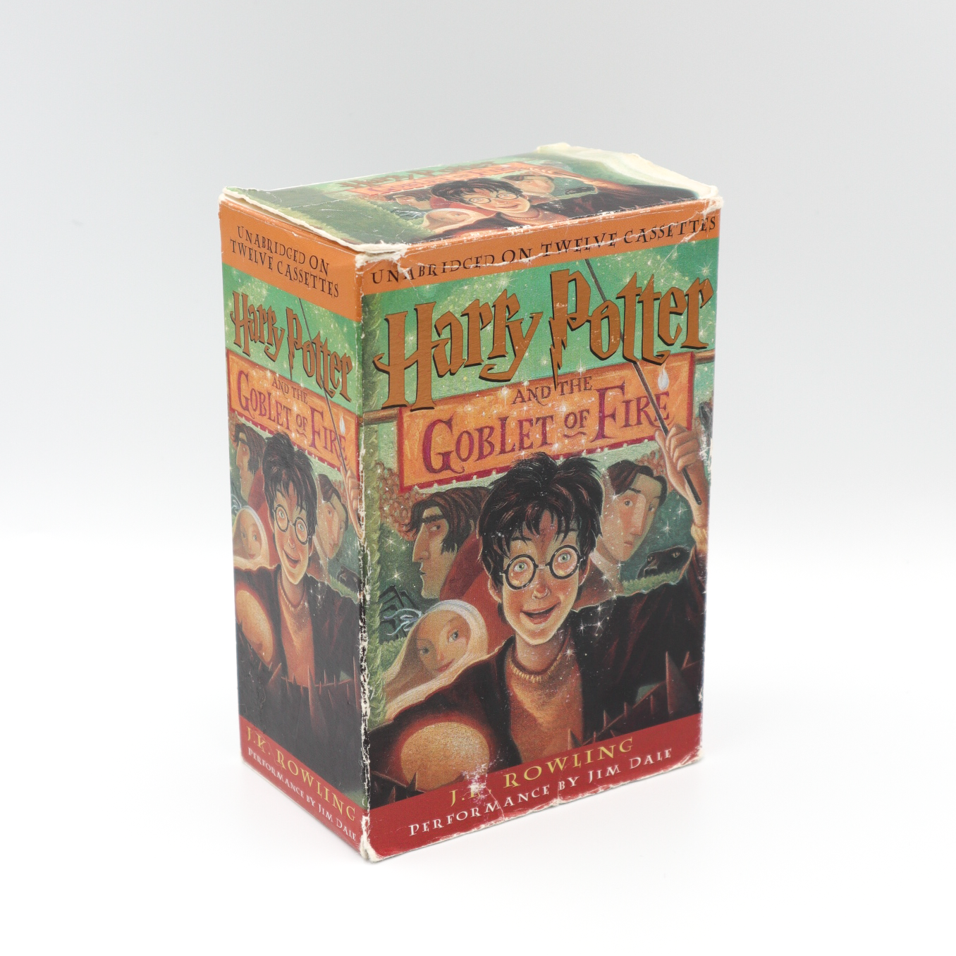 Harry Potter and the Goblet of Fire Unabridged 12 Cassette Audio Book image 0