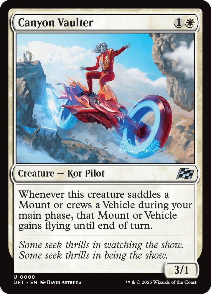 Canyon Vaulter [Foil] #8 Magic Aetherdrift image 0
