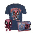 Deadpool Xmas Holiday Funko Bundle POP & Tee image 0