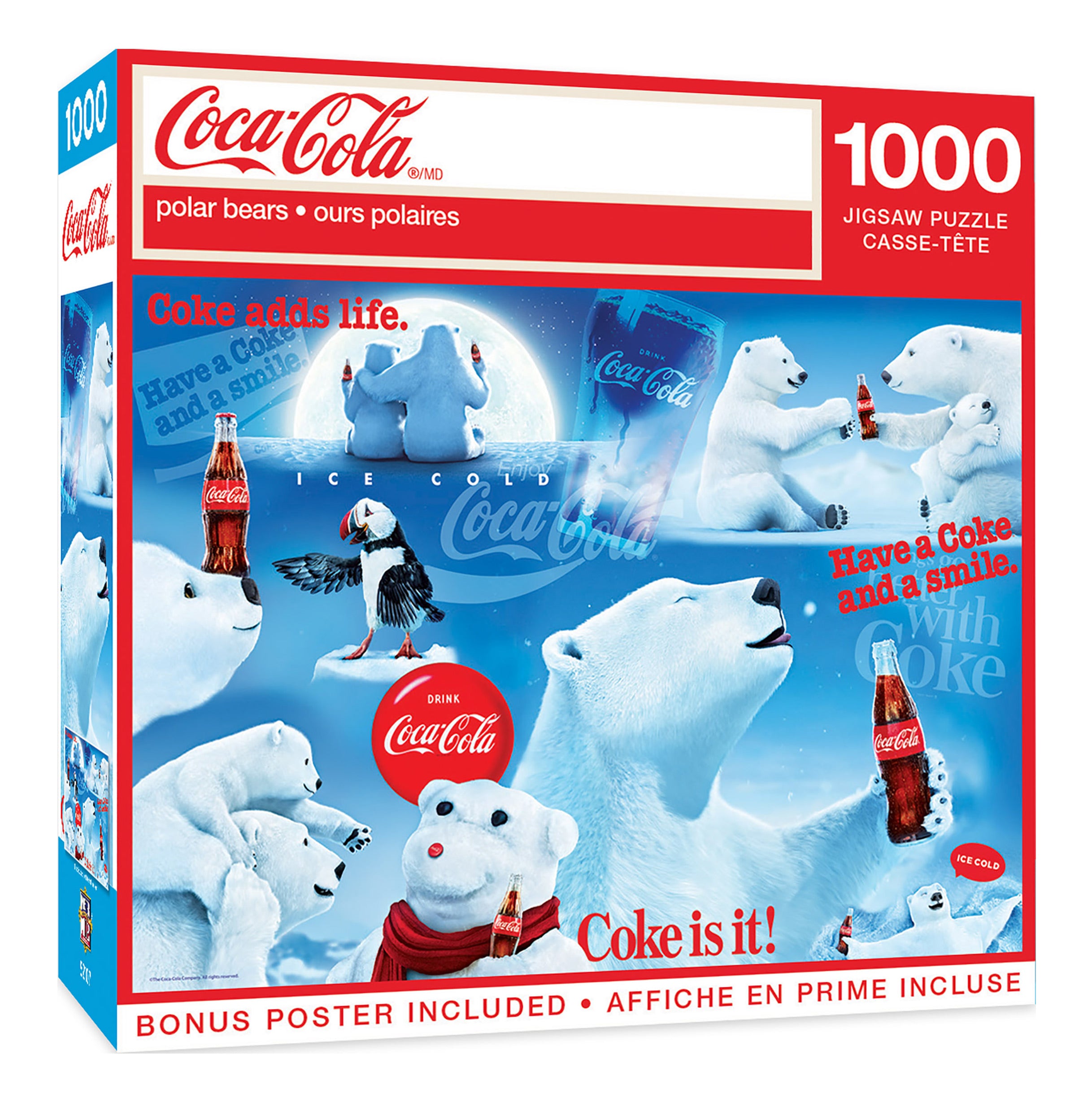 Coca-Cola Polar Bears 1000pc Puzzle image 0
