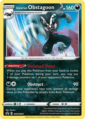 Galarian Obstagoon #SWSH059 Pokemon Promo image 0