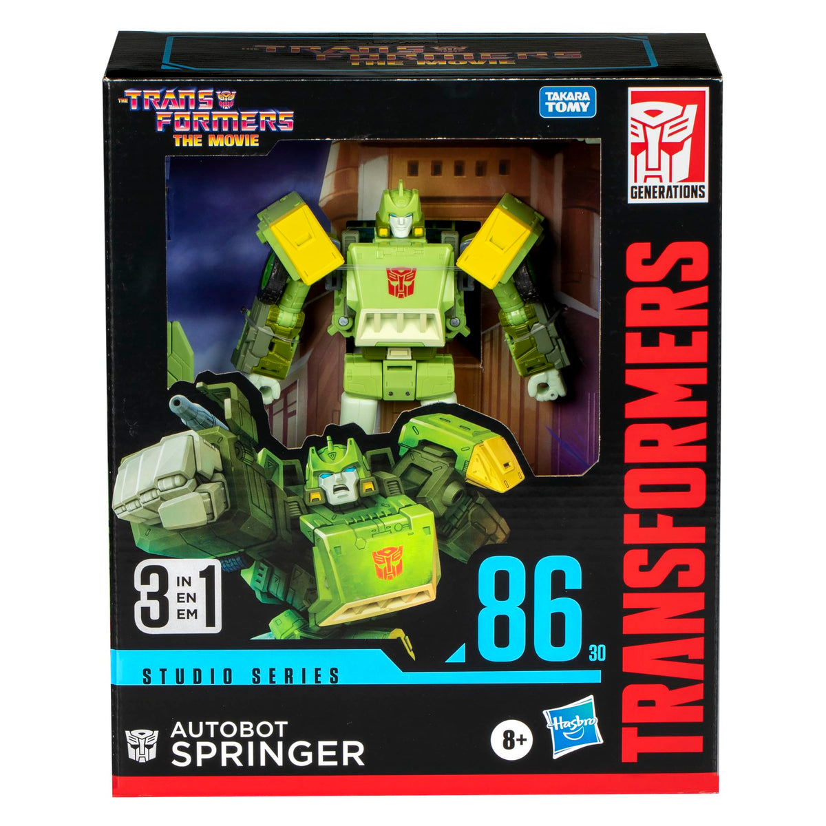 Transformers The Movie Studio Series 3 in 1 Autobot Springer 86-30