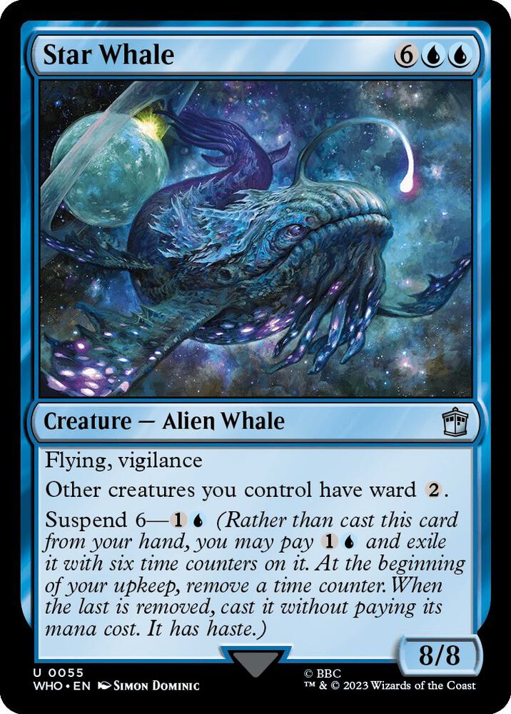 Star Whale [Foil] #55 Magic Doctor Who image 0