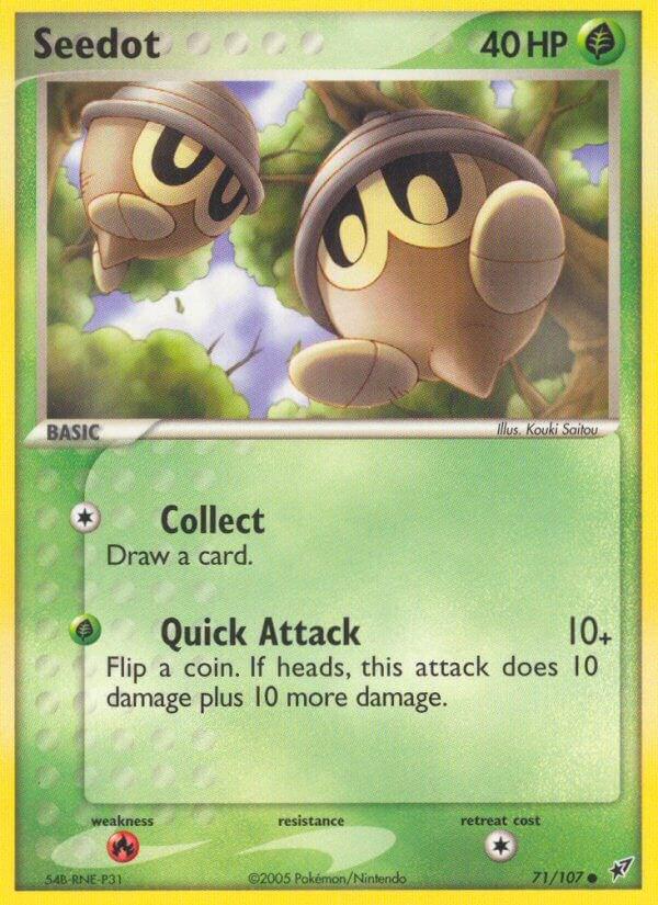 Seedot #71 Pokemon Deoxys (LP) image 0