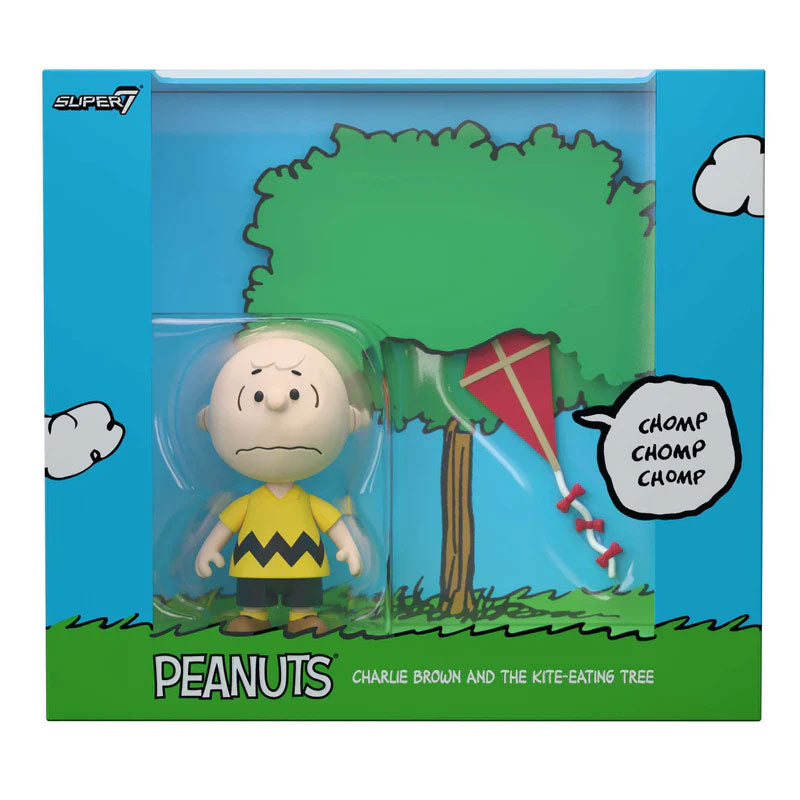 Super7 Peanuts ReAction Charlie Brown Kite Eating Tree image 0
