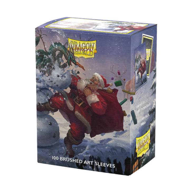 Dragon Shield Brushed Art Christmas 2025 Sleeves (100ct) image 0
