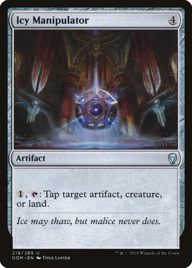 Icy Manipulator #219 Magic Dominaria image 0