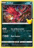 Yveltal #19 Pokemon Celebrations image 0